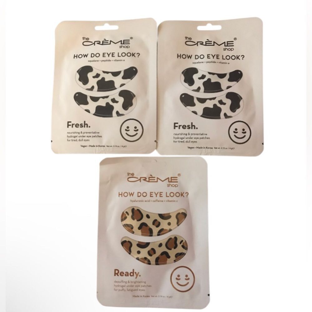 The Creme Shop Under Eye Patches - Set of 3